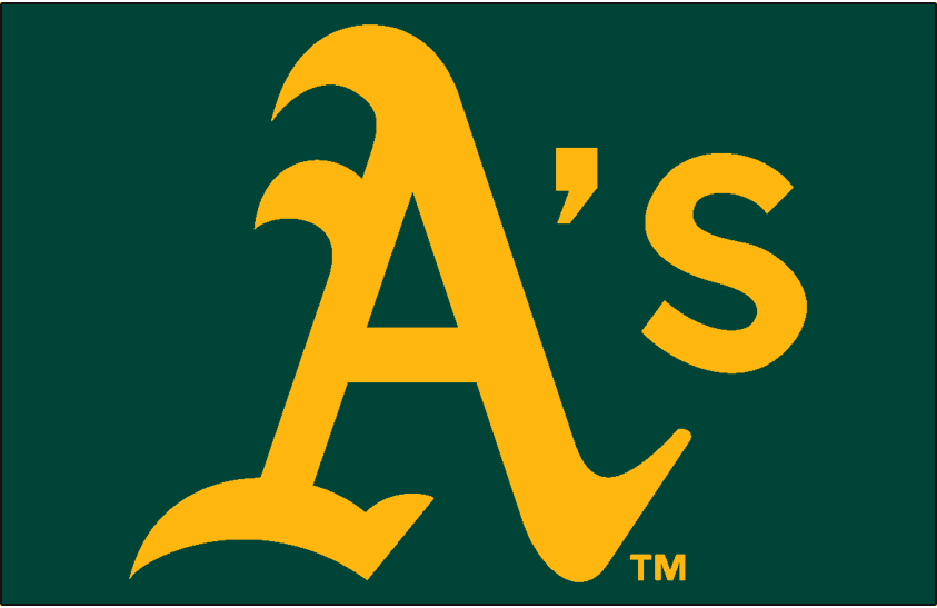 Oakland Athletics 1994-2013 Cap Logo fabric transfer